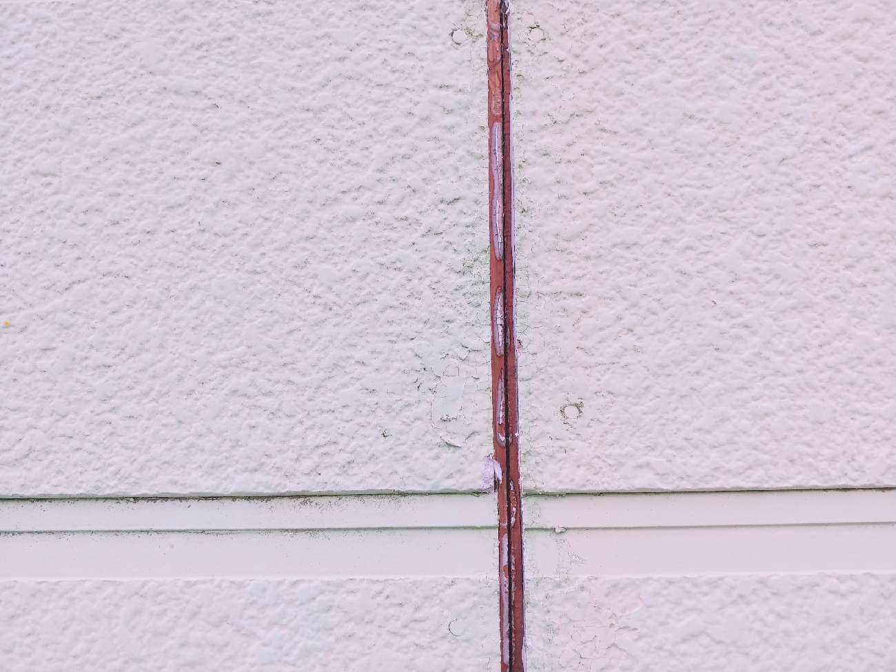 シーリングを撤去した後